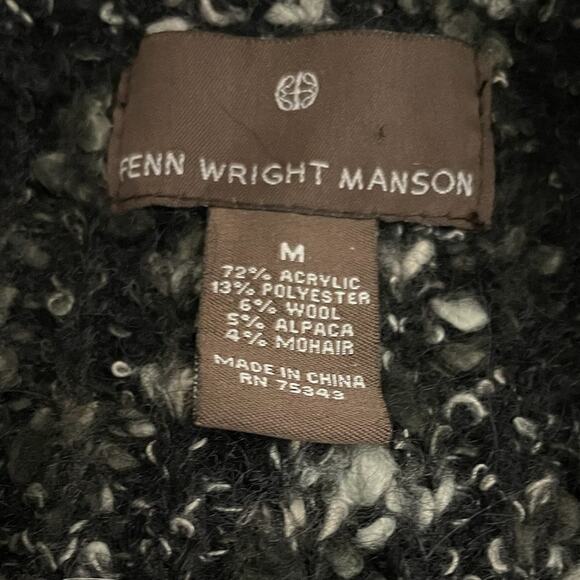 Fenn Wright Manson - M Coat - Mohair Blend - Speckled Knit  - Quiet Luxury - EUC - Picture 3 of 8